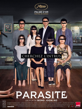 Cormontreuil affiche cinéma Parasite palme d'or Festival Cannes 2019