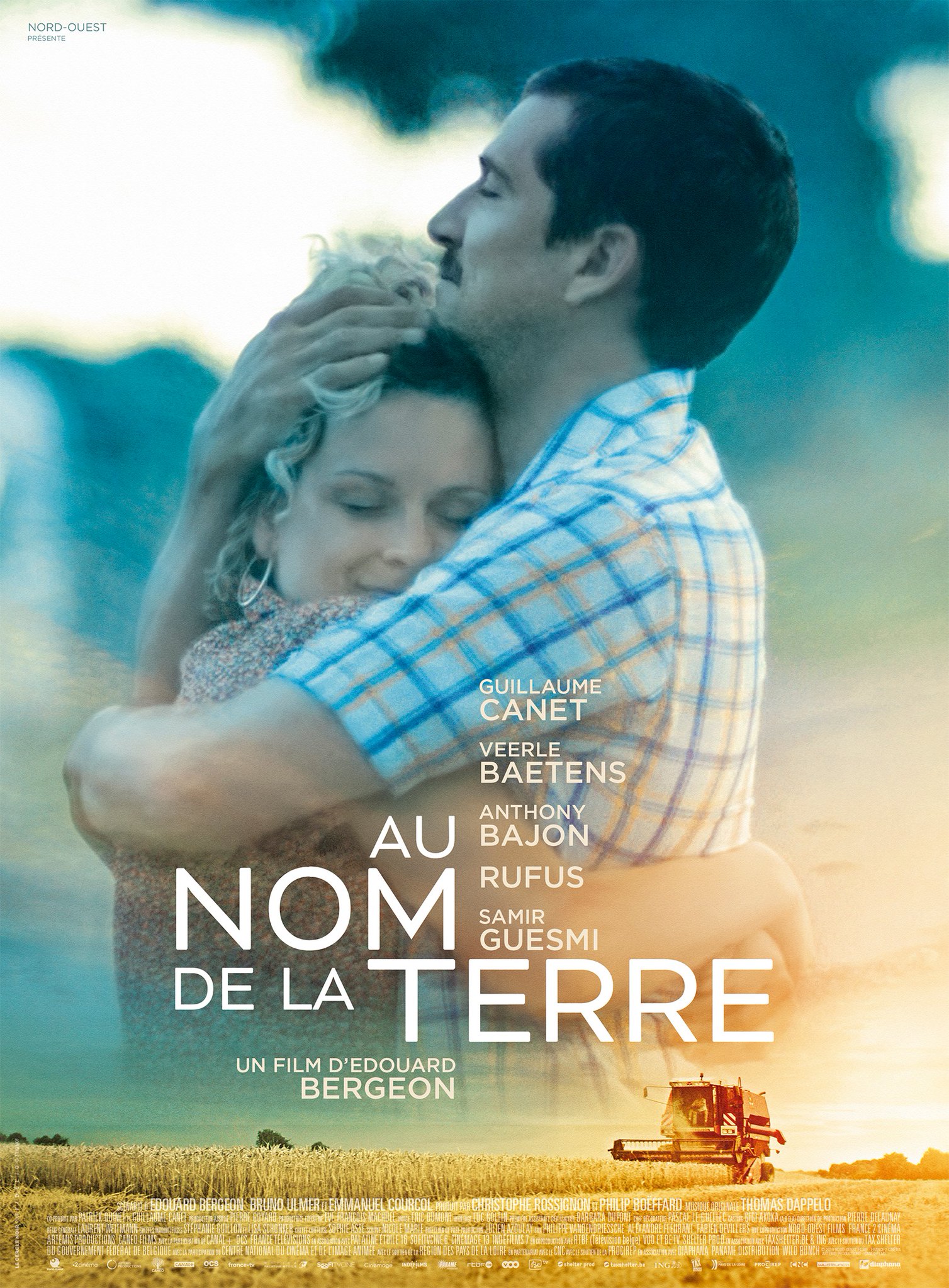 affiche film Au Nom de la Terre Guillaume Canet