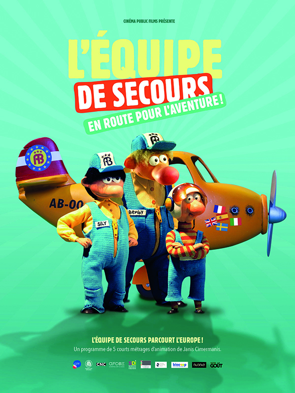 L'équipe de secours en route pour l'aventure programme courts métrages animation