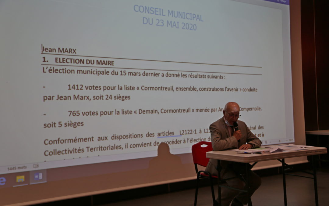 Installation du conseil municipal