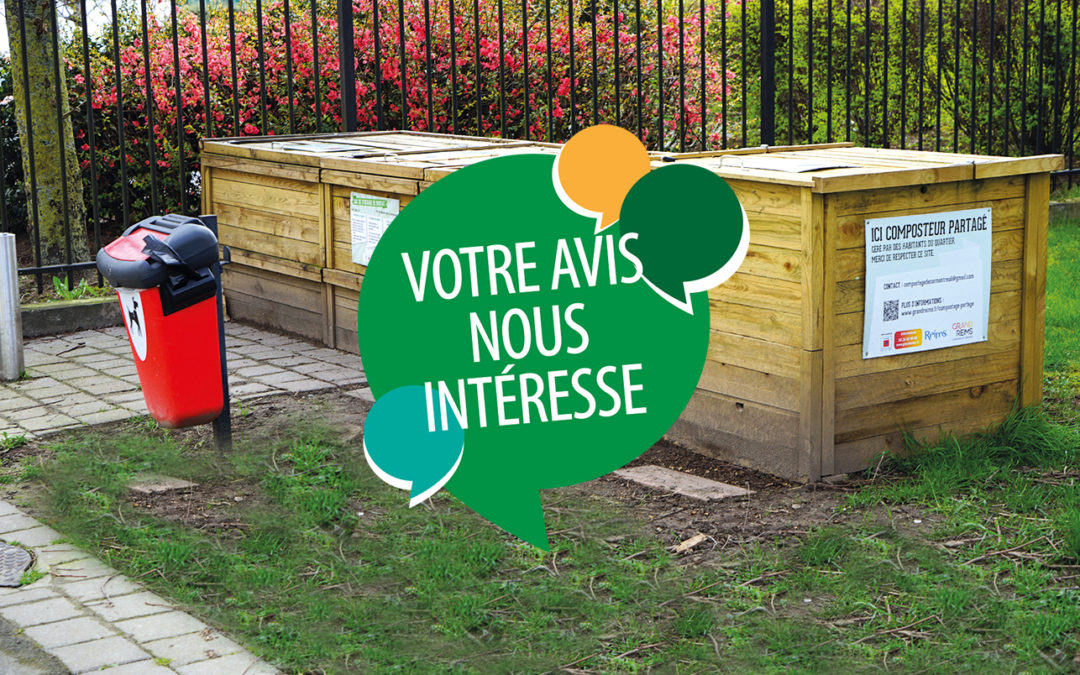 Sondage « composteurs partagés » : votre avis nous intéresse !
