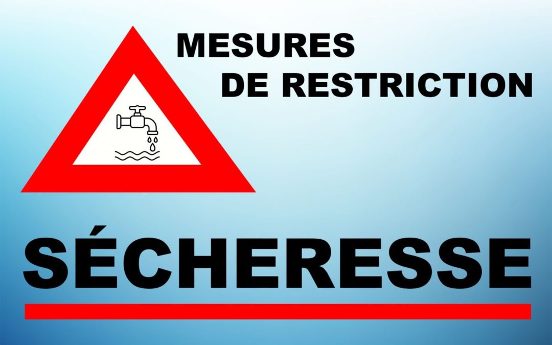 Restrictions des usages de l’eau