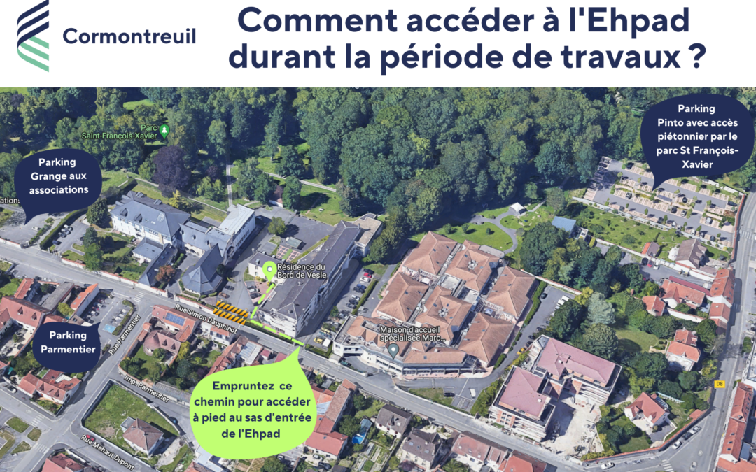 Lancement des travaux à l’Ehpad