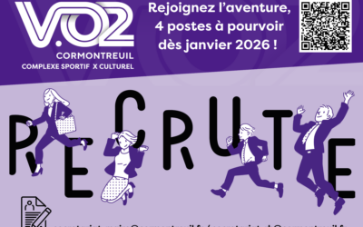 Rejoignez l’aventure V.O2 : quatre postes à pourvoir dès janvier 2026 !