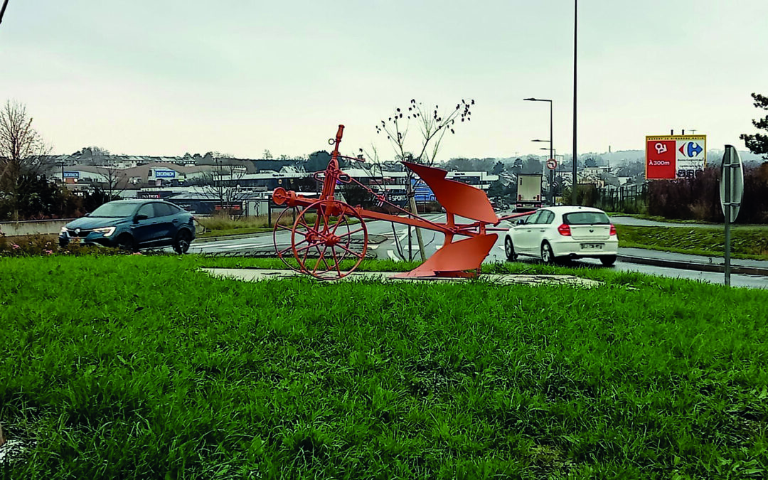 Point sur les travaux : rond-point de Louvois