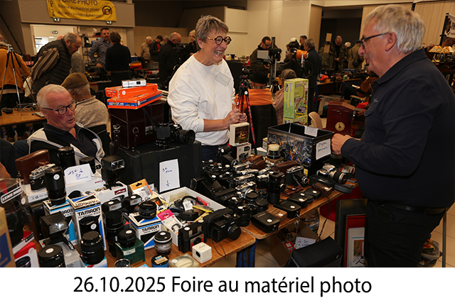VIGNETTE Foire au matériel photo 26.10.25