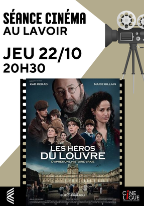 Séance cinéma – « Les héros du Louvre »